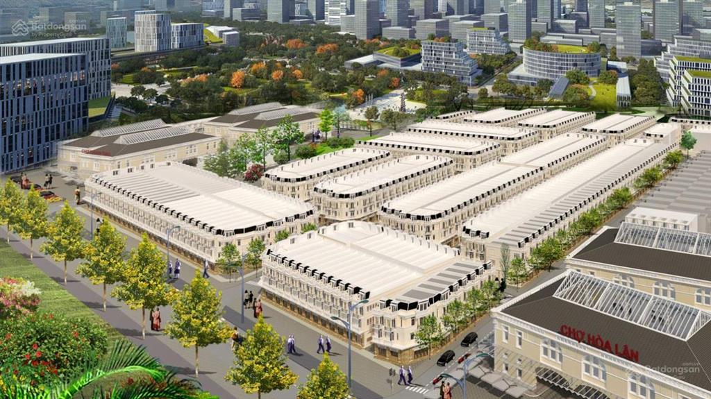 Cho thuê shophouse (nhà thô), 1 trệt 2 lầu 1 sân thượng, 120 m2/sàn, 22/12 thuận an, bình dương