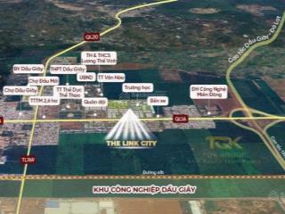 Bán đất nền dự án tại quốc lộ 1a, thị trấn dầu giây, 1,8 tỷ, 100m2 view đẹp