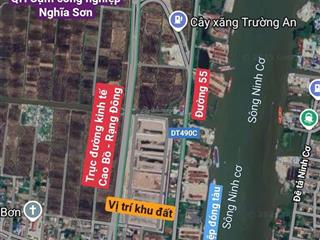 Bán đất chính chủ tại khu dctt bơn ngạn, xã nghĩa sơn, nghĩa hưng, nam định
