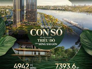 Căn hộ cao cấp bên sông giá giai đoạn đầu cực tốt