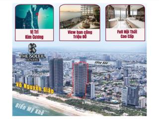 Bán độc quyền 2căn 1pn view trực diện biển mỹ khê the soleil đà nẵng giá sốc rẻ hơn cđt ko trên tt
