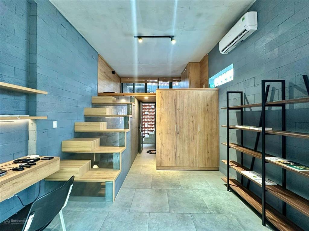Bán nhà hẻm sát đường lớn nơ trang long dt 4.3x10m xây 2l st. 6.6 tỷ. thiết kế đẹp xây mới. shr