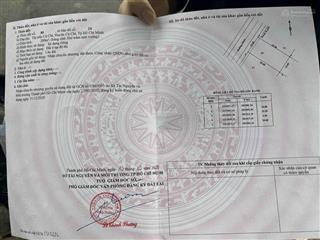 Bán gấp lô đất nguyễn văn khạ, thị trấn củ chi . dt 200m2, sổ hồng riêng, giá 1 tỷ 5