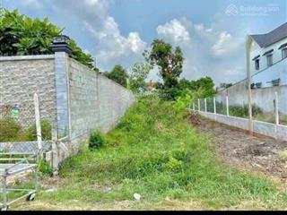 Bán đất 900tr mặt tiền đường nhựa cây trôm mỹ khánh, xã thái mỹ. dt 105m2, sổ hồng riêng