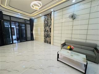 Bán nhà xây mới, dt 64m2 (4x16m), 3pn, hẻm 4m thông, gần chợ bình trị đông  bình tân