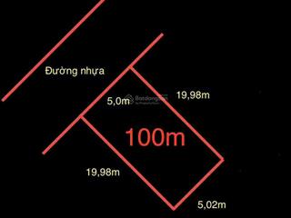 Chính chủ bán lô đất đẹp full thổ cư thôn phú cát, quốc oai