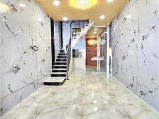 Giá mới 4.7 tỷ! hẻm 4m  nhà mới xinh  vuông vức. p. an hội đông  gò vấp