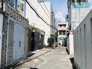 Hẻm ô tô đậu cửa 72,2m2  nhà cấp 4 tiện xây mới  có 4 phòng cho thuê thu nhập gần 10tr/ th