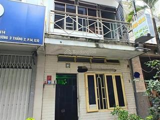 Bán nhà đường 3/2 50.75m² 2 tầng  9.2 tỷ  q10, 2 mặt hẻm, tiện xây mới