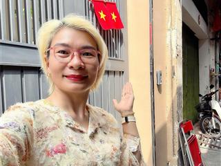 HIẾM NHÀ BÁN - MẶT TIỀN HẺM XE HƠI Đ. THỦ KHOA HUÂN, P.BẾN THÀNH, QUẬN 1 - SỔ VUÔNG CHUẨN