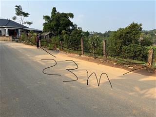 Lô đất ba vì có 23m mặt tiền đường nhựa