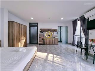 Cho thuê căn studio siêu rộng ban công thoáng mát, 2 giường ngủ
