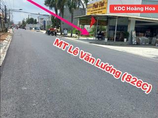 Bán đất mt đường 826 c . không dính lô giới , kế bên dự án sài gòn village. l/h nga 0937 161 ***
