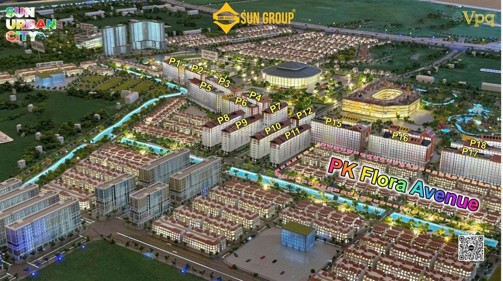 Cơ hội cuối sở hữu lk pk giãn xây flora avenue, view công viên nội khu hướng nam vip nhất dự án