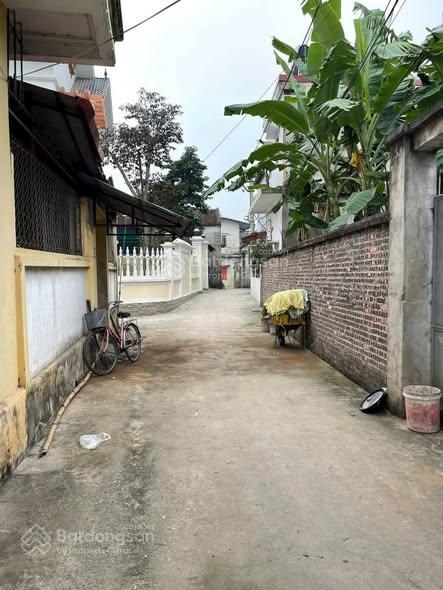 Bán đất tặng nhà tại thị trấn vân đình, 1,95 tỷ, 82,6 m2, sổ đỏ đầy đủ, hướng đông nam, ngõ 2,5m