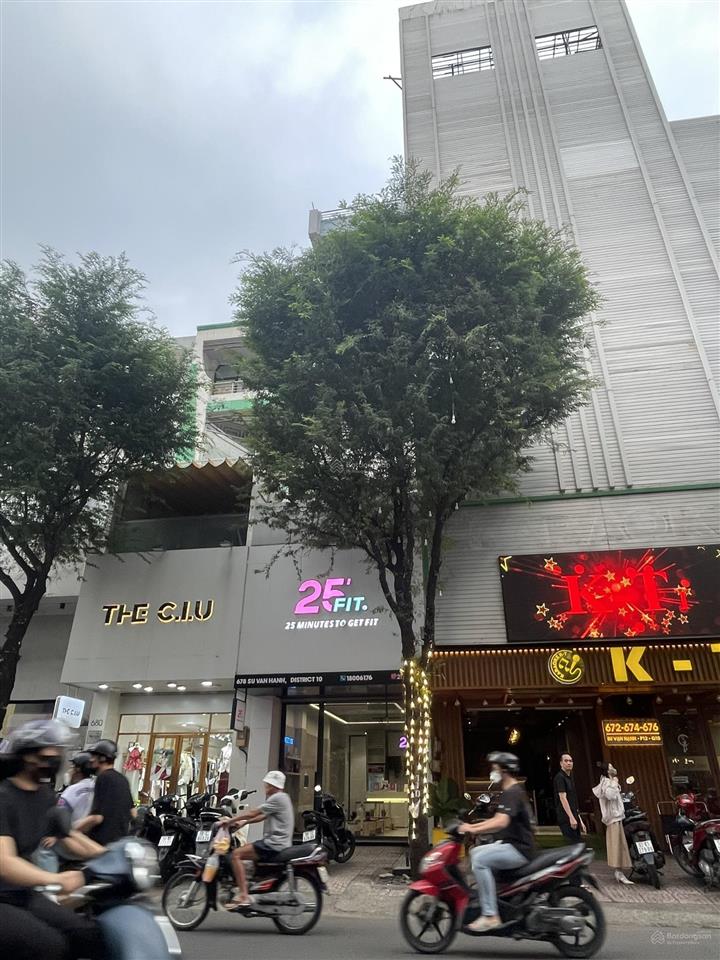 Mặt tiền sư vạn hạnh 4x18m, 5 tầng hđt 78tr/th ngay gần vạn hạnh mall sầm uất, giá 27.8 tỷ tl