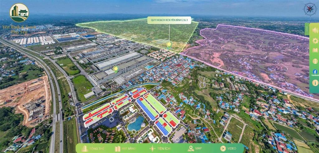 Thời điểm vàng đầu tư! đất nền k  town nội khu đồng bộ  đón lãi lớn từ sam sung phổ yên