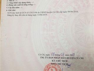 Bán 2 tỷ 1 tân phú trung  củ chi bán gấp lỗ vốn