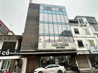 Thang máy / pccc! cho thuê nhà mặt phố nguyễn ngọc vũ  dt 60m2 x 3t  mt hơn 6m