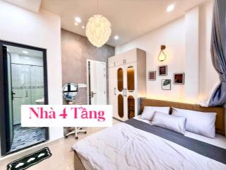 Bán nhà đẹp như hình, 4 tầng, ngay trung tâm bình thạnh, mặt tiền thụt, hơn 5 tỷ