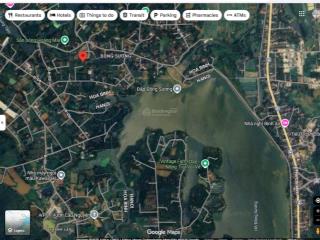 Chính chủ bán đất vườn bám hồ đồng sương  hòa bình