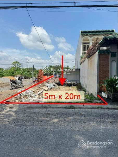 Chủ ngộp bank bán đất mt đ. lê lợi, xã tân hiệp, hóc môn. dt 104m2, shr, khu dân cư đông