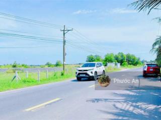 Mặt tiền tỉnh lộ 7, xã thái mỹ, củ chi. dt 20x47m 940m2, lên thổ cư thoải mái. giá 1 tỷ 4