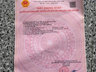 Bán đất tại xã tiên thanh, tiên lãng, hải phòng, giá cực chất 1,8 tỷ, 119m2