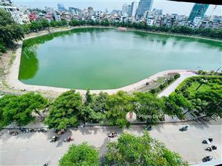 Bán đất tặng gpxd 9 tầng hầm mặt hồ văn chương đống đa 150m2  mt 11m  57.9 tỷ  xây apartment