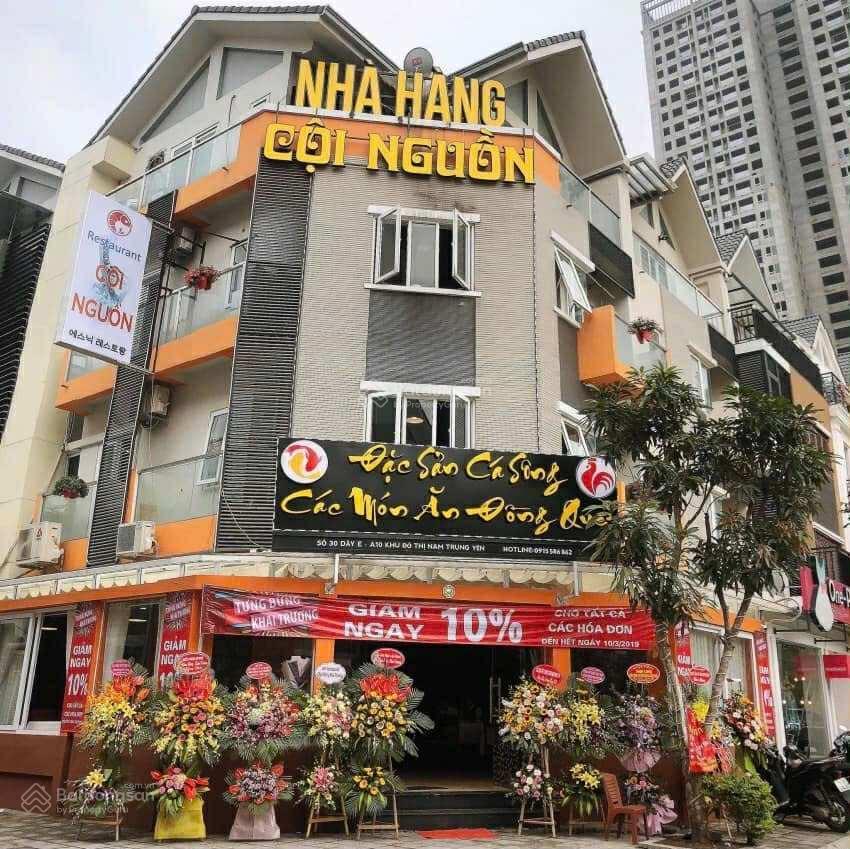 Sang nhượng quán ăn 2 mặt tiền trần điền, hoàng mai, 100m²  vị trí đẹp, đông dân văn phòng