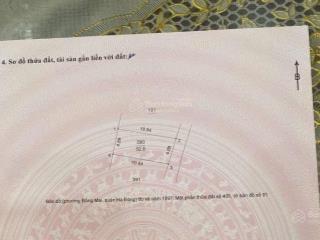 Bán đất cổ bản, đồng mai, 52m2, mặt tiền 4.9m, ngõ rộng, gần chợ, ql 6, phù hợp đầu tư, xây ở