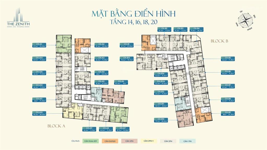 Bán căn hộ cao cấp 2 phòng ngủ tại phường kiến an