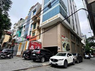 Toà nhà mặt phố khuất duy tiến 142m2, 9t, mt 6m, 118 tỷ, thanh xuân. toà mặt phố lô góc  vỉa hè