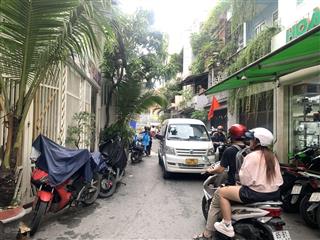 Nhà 4 tầng trung tâm quận 10 hẻm 6m xe hơi 9.8 tỷ tl