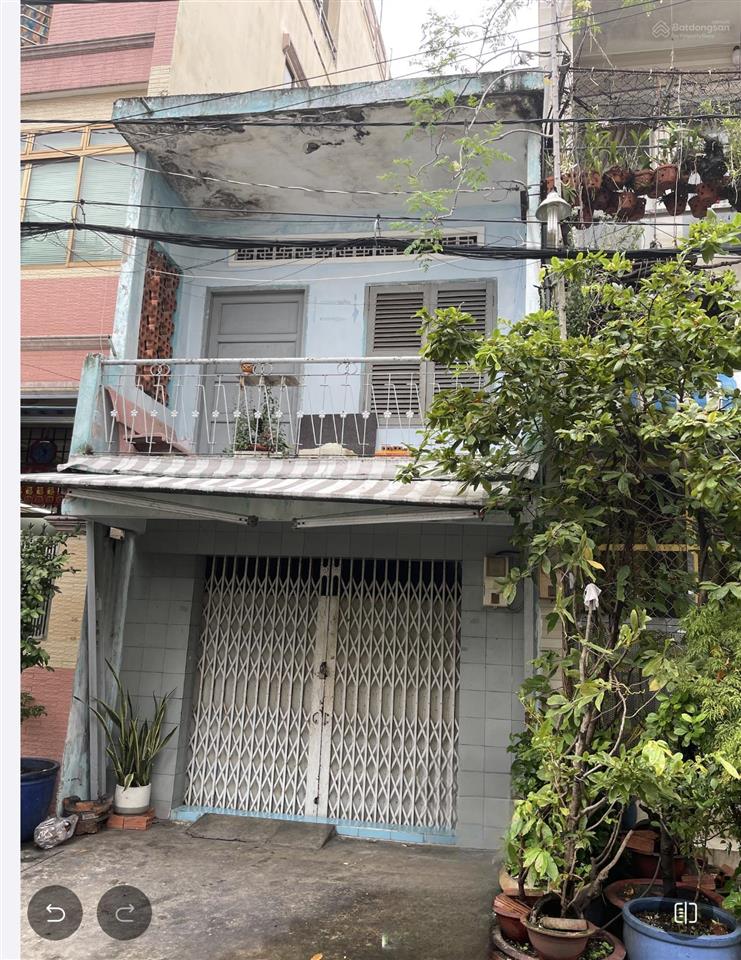 Nhà hẻm 1/ lạc long quân quận 11 49m2 2 tầng  hẻm trước nhà 10m  nhà cũ tiện xây mới  giá 6 tỷ 1