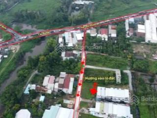 Lô đất nền mặt tiền kênh rạch dứa , gần chợ bình mỹ 140m2.