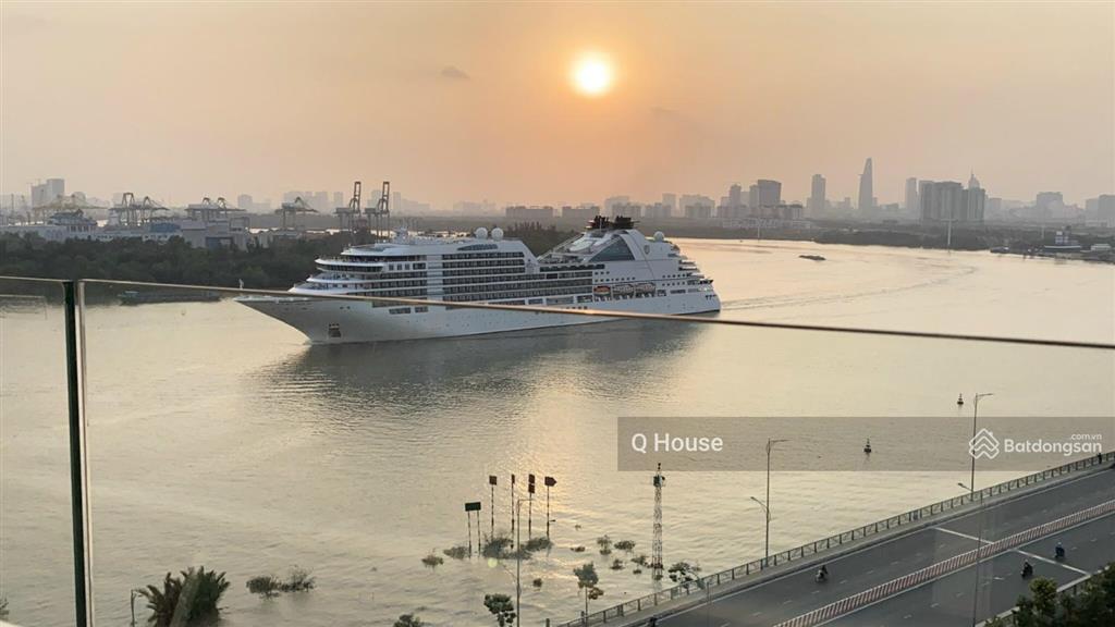 Hình view căn hộ || 2 phòng ngủ dt lớn 125 m2| view trực diện sông | sẵn sổ | 20 tỷ