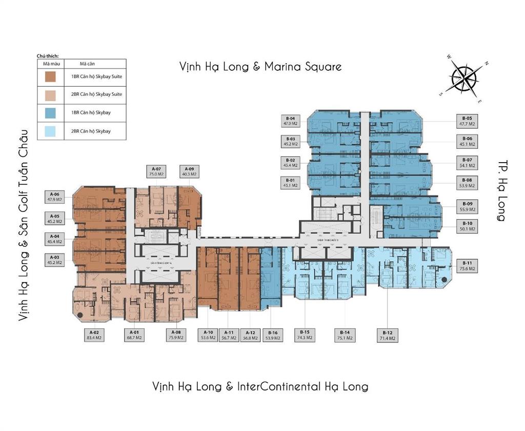 Bán gấp căn tòa a dt 56m2 da a la carte hạ long, giá 2,6 tỷ siêu rẻ nhất thị trường, sổ trao tay