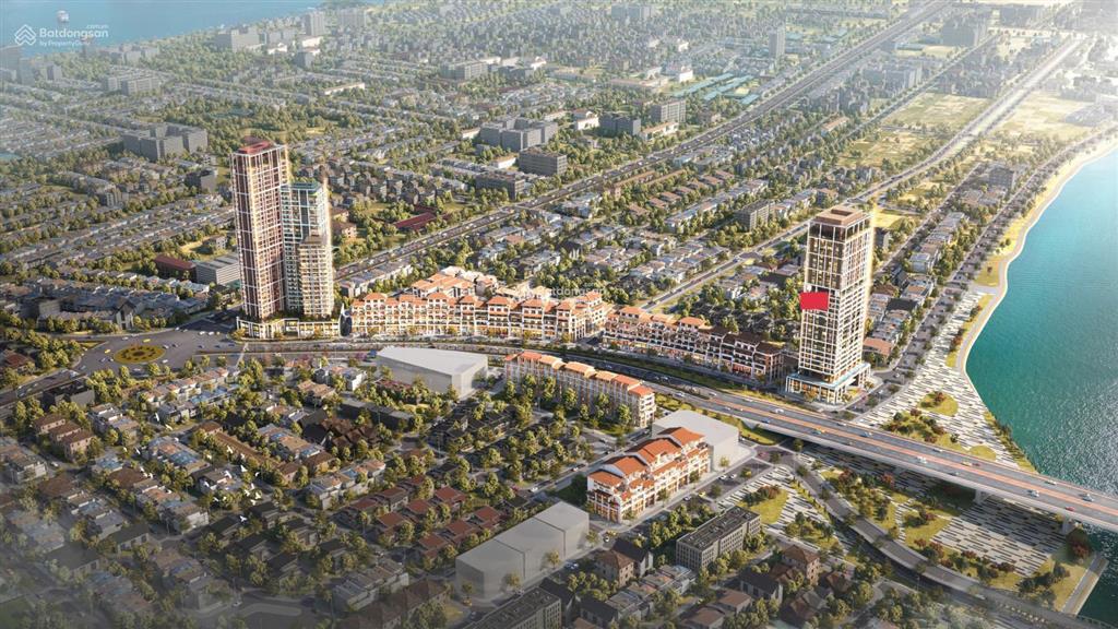 Mở bán shophouse khối đế 3 tầng, sun cosmo đà nẵng dt 100m2, nh hỗ trợ 70% từ 75 tr/m2, sổ lâu dài