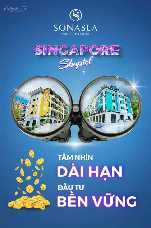 Singapore shoptel sonasea vân đồn harbor city