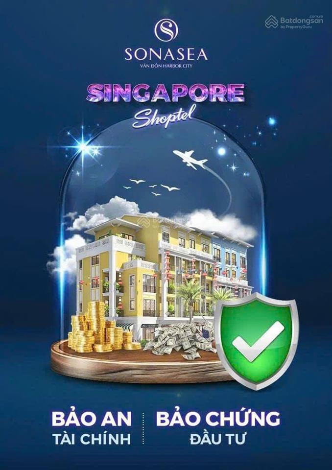 Singapore shoptel sonasea vân đồn harbor city