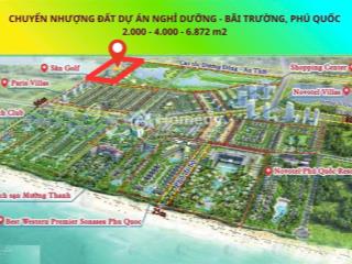 Bán lô đất 4.000m2 xây cao tầng tại bãi trường  phú quốc
