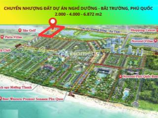 Bán lô đất 4.000m2 xây dựng cao tầng làm nghỉ dưỡng tại bãi trường, phú quốc