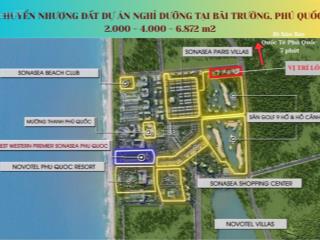 Bán đất  m² để xây khách sạn nghỉ dưỡng đẹp tại bãi trường, phú quốc
