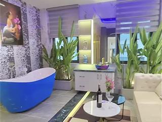 Nhà 6tầng, 6phòng, thang máy, oto vào nhà, phòng karaok, xong hơi, gần công viên làng hoa, gò vấp