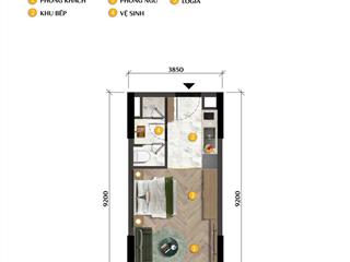 Căn hộ studio cao cấp, sở hữu lâu dài kđt charmora city nha trang của sungroup