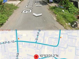 Duy nhất! lô thổ cư ngay trung tâm hóc môn, vị trí kim cương, mặt tiền vip, đầu tư là lời