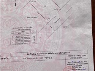 Trục phạm văn đồng bán đất hướng đông nam ngang rộng 7.63m xây mới cách mặt tiền chỉ 50m