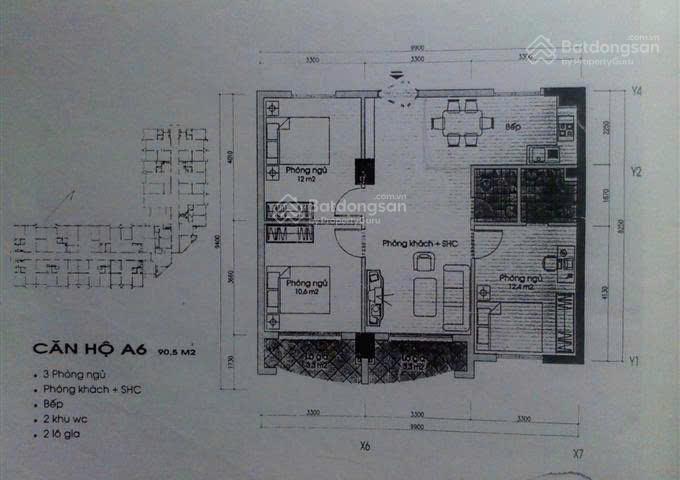 Căn hộ 3pn góc thiết kế đẹp sẵn sổ đỏ. kh 0976 933 ***