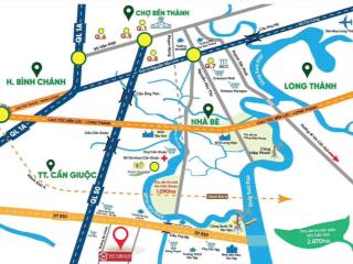 Bán gấp đất thổ cư tại đường 830, xã phước vĩnh tây, cần giuộc, long an, 7,5 triệu / m2, 312.8 m2